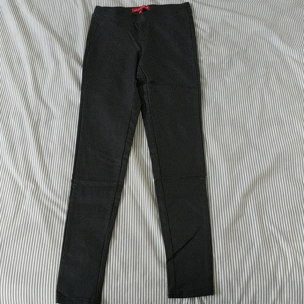 Faux leather leggings